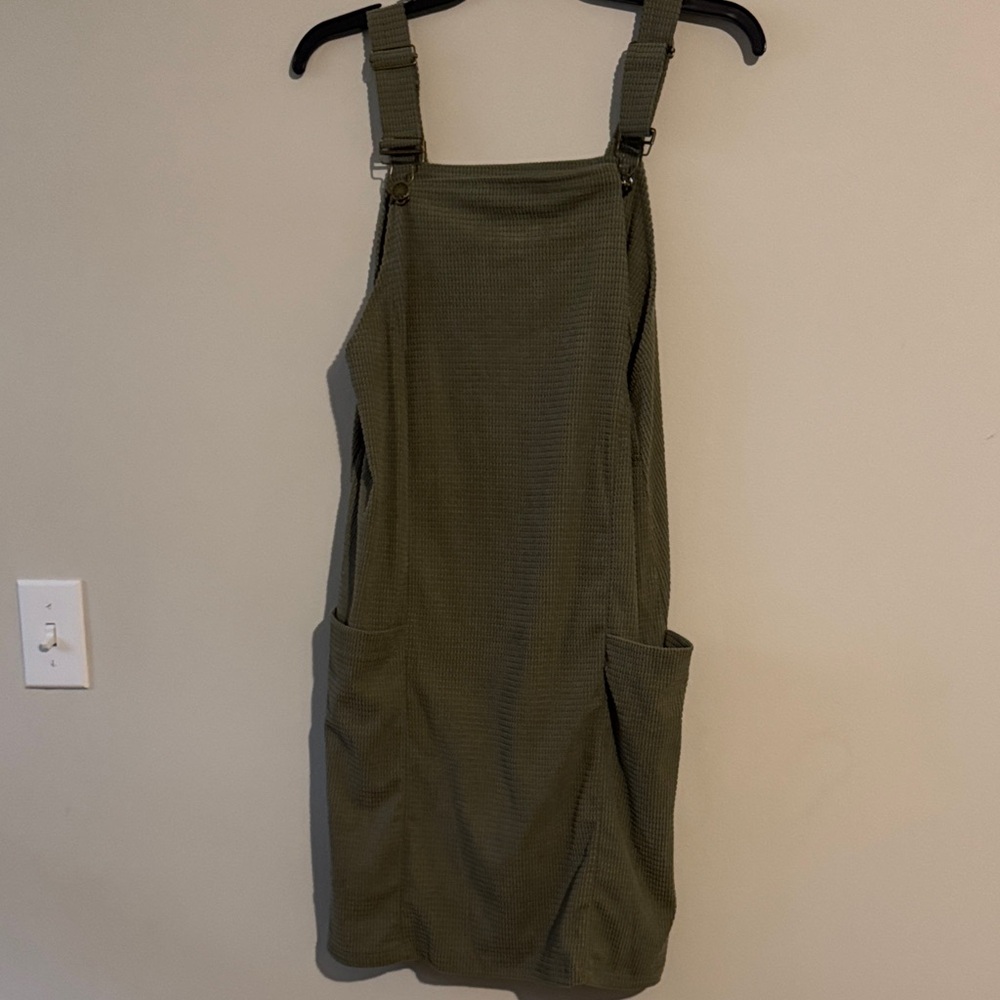 Olive Green Women's Dress